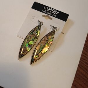 Jewelry - Unique shell and resin earrings Jewelry - Unique shell and resin earrings